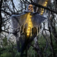 Halloween Glowing Skull Hanging Ghost – LED Outdoor Courtyard Decoration Prop