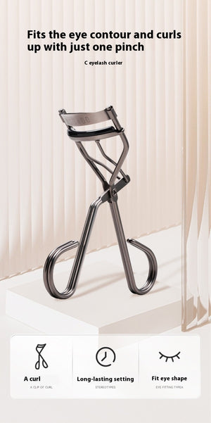 Portable Eyelash Curler – Long-Lasting Curl Shaping Makeup Tool