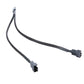 Temperature Controlled Cooling Fan 4-pin Motherboard With Mesh And CPU Adapter Cable