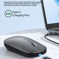 Ultra-Slim Wireless Mouse – Bluetooth & 2.4G Dual Mode | Rechargeable or Battery-Powered | 7 Colors