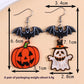 Halloween Acrylic Earrings – Colorful Spooky Fashion Jewelry | 12 Designs