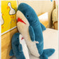 Shark Plush Toy Pillow – Soft Flannel Stuffed Animal Sleeping Cushion for Kids (50cm–90cm)