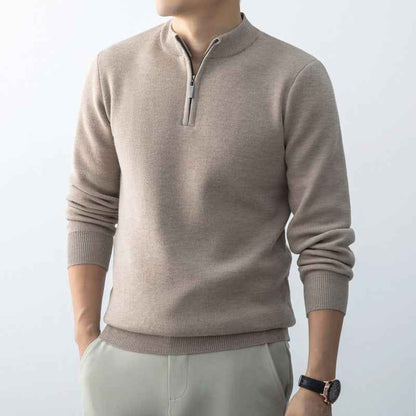 Simple AutumnWinter Mens Sweater Pullover Casual Knitwear