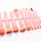 Professional Makeup Brush Set – Wooden Handle Nylon Hair Cosmetic Brushes for Face & Eye (10 Styles + Full Set)