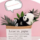 Sitting Panda Plush Toy – Cute Black & White Stuffed Animal Doll for Kids & Panda Lovers (50cm)