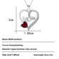 Heart Mom Necklace – Elegant Mother's Day Jewelry Gift for Women