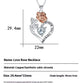 Rose Flower Love Necklace | 5 Colors | Romantic Floral Heart Pendant Jewelry Gift for Women