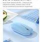 Ultra-Slim Wireless Mouse – Bluetooth & 2.4G Dual Mode | Rechargeable or Battery-Powered | 7 Colors