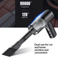Cordless Car & Home Vacuum Cleaner F6001 – 99,800Pa Suction | 120W | Washable HEPA Filter | 4 Attachments | USB-C Rechargeable | 800mA & 1200mA | Black