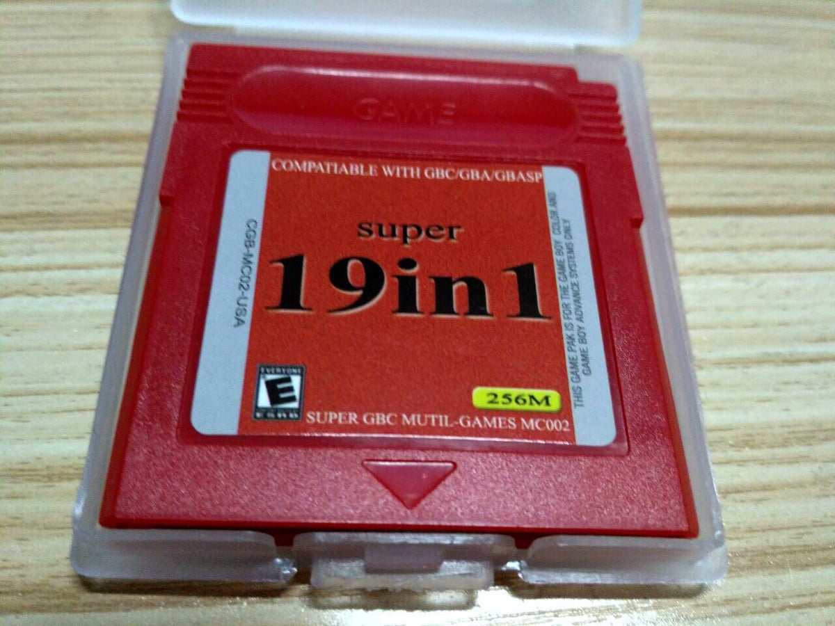 Gameboy Color Cart Game Boy Color Mutil-Games Cart - English