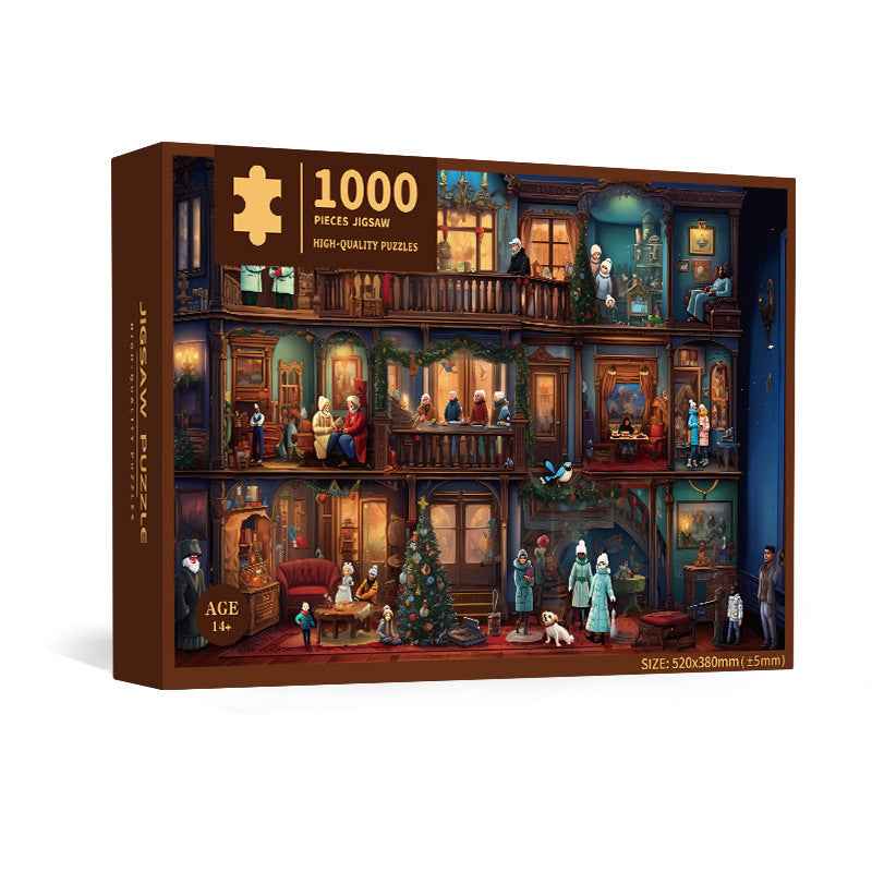 1000-piece Puzzle Educational Toy For Boys And Girls