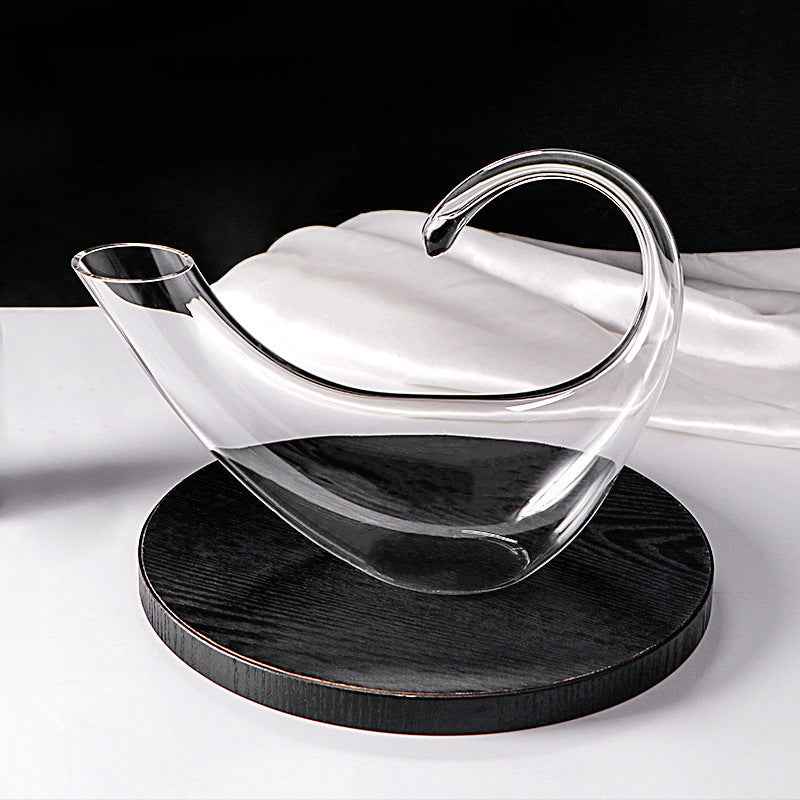 Red Wine Quick Decanter Crystal Glass Scorpio
