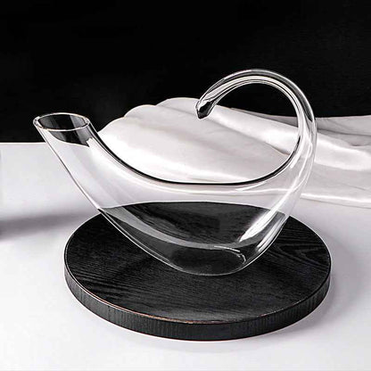 Red Wine Quick Decanter Crystal Glass Scorpio