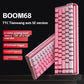 BOOM68 Magnetic Switch Mechanical Keyboard – RGB Backlit, TTC King Axis, Wired & 3-Mode Wireless