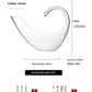 Scorpio Crystal Glass Wine Decanter – Quick Aerating Red Wine Decanter | Modern Minimalist Design | Unique Gift for Wine Lovers