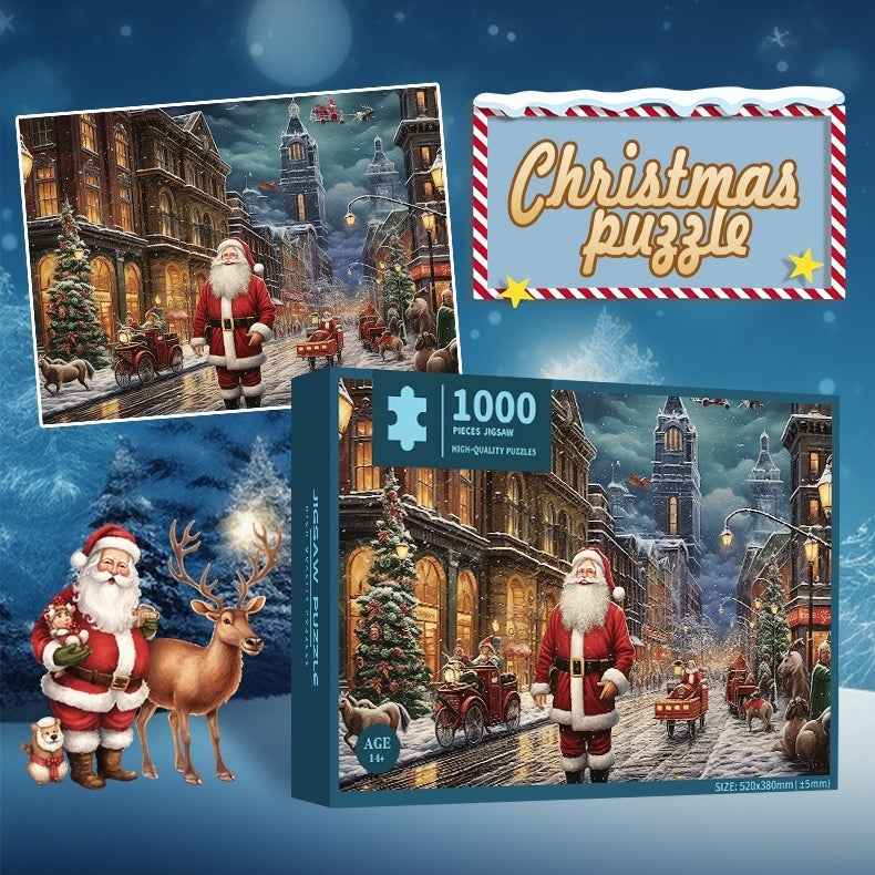 1000-piece Puzzle Educational Toy For Boys And Girls