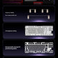 MCHOSE Side-Engraved Wireless Mechanical Keyboard | HiFi Sound, 5-Layer Gasket, Volume Knob | 12 Gradient Styles