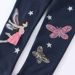 Versatile Slim-fit Outerwear-ready Princess-style Long Pants