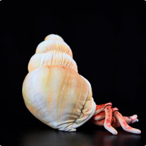 Simulated Hermit Crab Plush Toy – Realistic Stuffed Sea Creature Doll for Kids & Collectors (30cm)