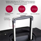 Waterproof Cross-border Black Oxford Cloth Suitcase, Durable 30 Inch Large Capacity, 20 Inch Boarding Case, Luggage Compartment