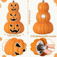 Halloween LED Pompoen Lantaarn – Spookgezicht Licht voor Binnen & Buiten Feestdecoratie