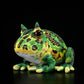 Life-Sized Horned Frog Plush Toy – Realistic Tyrant Horned Frog Stuffed Animal Doll (34cm)