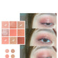9-Color Eyeshadow Palette – Matte & Shimmer Highly Pigmented Eye Shadow Powder (3 Shades)