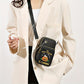 Halloween Pumpkin Mini Crossbody Bag – Cute Phone Wallet Shoulder Bag for Kids & Women