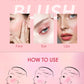 Shimmer Blush Stick – Oil-Free Moisturising Cheek Colour, Highlighter & Bronzer (8 Shades, 12-Hour Wear)