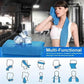 Cooling Sports Towel  Quick-Dry, Sweat Absorbing, Ice Cold Fabric For Outdoor Fitness, Yoga, And Gym Workouts