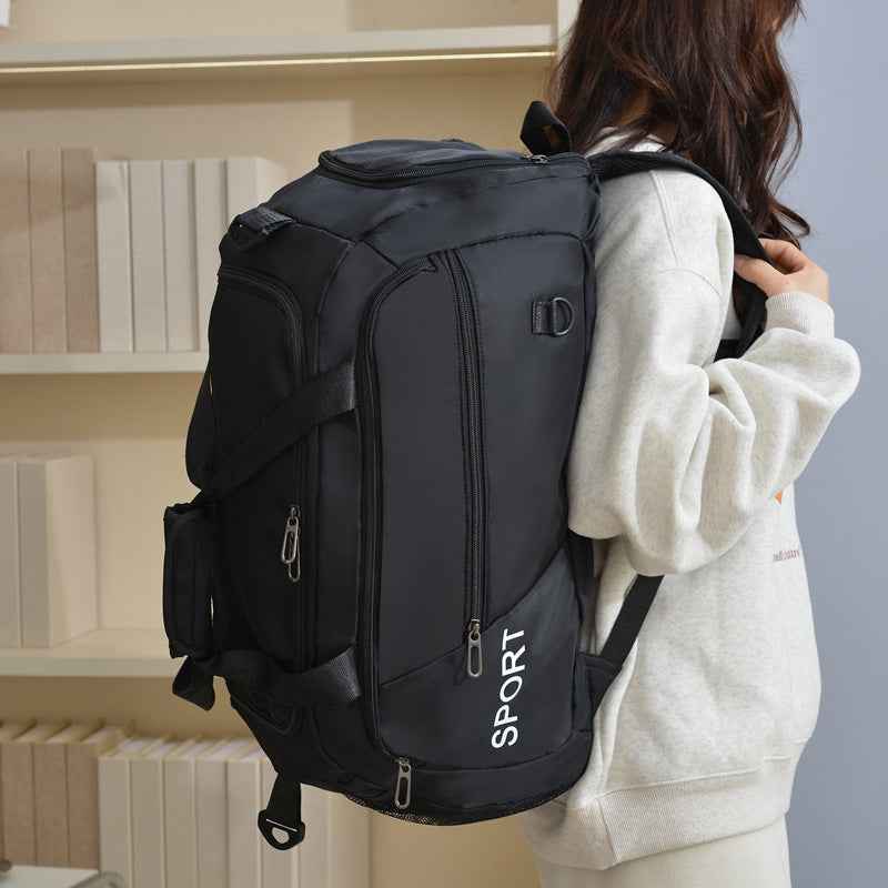 Travel Bag Large Capacity Lightweight Dry Wet Separation Gym Bag