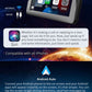 Portable 7-Inch Wireless CarPlay Screen – 1024×600 HD | Phone Screen Mirroring | Standard & Rearview Camera Bundle Options