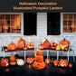 Halloween LED Pompoen Lantaarn – Spookgezicht Licht voor Binnen & Buiten Feestdecoratie