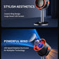 Forest Style Desktop Fan, USB Rechargeable Quiet Portable Fan With Activated Carbon Air Purification, 3-in-1 Stand Clip Hook Design, Energy Saving Circulating Fan For Home, Office, Bedroom  Travel