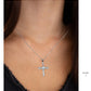 Baseball Cross Necklace for Women | Sports-Inspired Copper Pendant | Adjustable Chain Fashion Jewelry