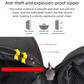 Waterproof Cross-border Black Oxford Cloth Suitcase, Durable 30 Inch Large Capacity, 20 Inch Boarding Case, Luggage Compartment