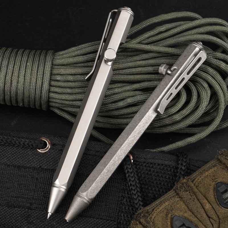 Titanium Alloy Portable Pen – Durable, Lightweight & High-Performance - High End Pen