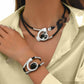 Bohemian Iron Jewelry Set – Creative Fashion Personality Suit for Women