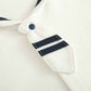 I Love Mom And Dad Newborn Baby Spring And Autumn New Navy Style Bow Tie Romper
