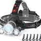 High-Power LED Headlamp Aircraft-Style Outdoor Waterproof With Bright Light