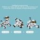 Interactive Electronic Robot Dog Toy – USB Rechargeable, Walks & Plays, Ages 3+ | Pink & Black