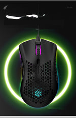 RGB Hollow Wireless Gaming Mouse – 2.4GHz Wireless, Luminous Charging | 3 Colors Dropshipman