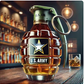 Grenade Whiskey Bottle + Book/Elf Mug Bundle