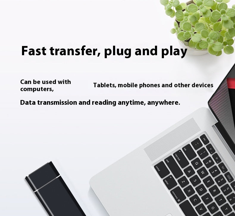 Portable SSD External Hard Drive – Up to 8TB, Metal Shell Dropshipman