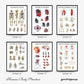 Wall Chart Human Anatomy Muscles Gym Medical Education Decorative Painting