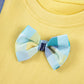 Girls' Cotton Embroidered T-Shirt | Moisture-Wicking Summer Tee