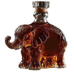 Funny French Bull Whiskey Bottle