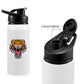 Aluminum Sports Water Bottle | Sublimation-Ready | Flip-Top Sport Lid | Carry Loop | 600ml (21cm) & 750ml (24cm) | White