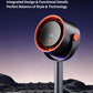 Forest Style Desktop Fan, USB Rechargeable Quiet Portable Fan With Activated Carbon Air Purification, 3-in-1 Stand Clip Hook Design, Energy Saving Circulating Fan For Home, Office, Bedroom  Travel
