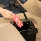 Foldable Car Trash Can – Hanging Oxford Garbage Bin | Waterproof Liner | Snap-Lock Bag Holder | Standard & Side Pocket | Small & Large | Black